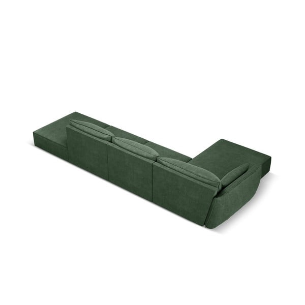 Tumši zaļš stūra dīvāns (kreisais stūris) Vanda – Mazzini Sofas-image-3