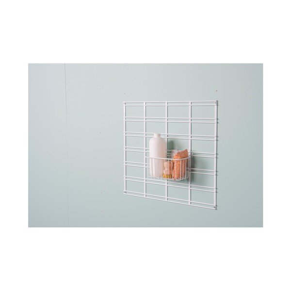 Balta piekaramā uzglabāšanas kaste Compactor Merho, 20 x 11,2 x 13 cm-image-2