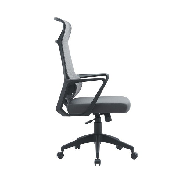 Pelēks polsterēts biroja krēsls Hoboken – Yes Everyday-image-2