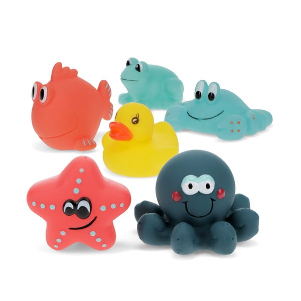Ūdens rotaļlieta (6 gab.) Aquatic animals – Rex London