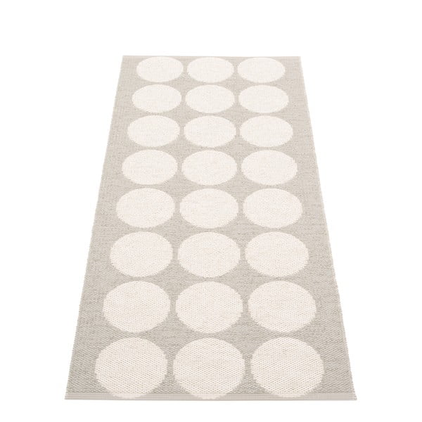 Bēšs/krēmkrāsas iekštelpu un āra celiņa paklājs 70x160 cm Hugo Linen Vanilla – Pappelina