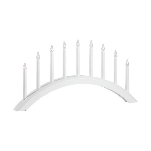 Balts Ziemassvētku gaismas dekors Avento – Markslöjd