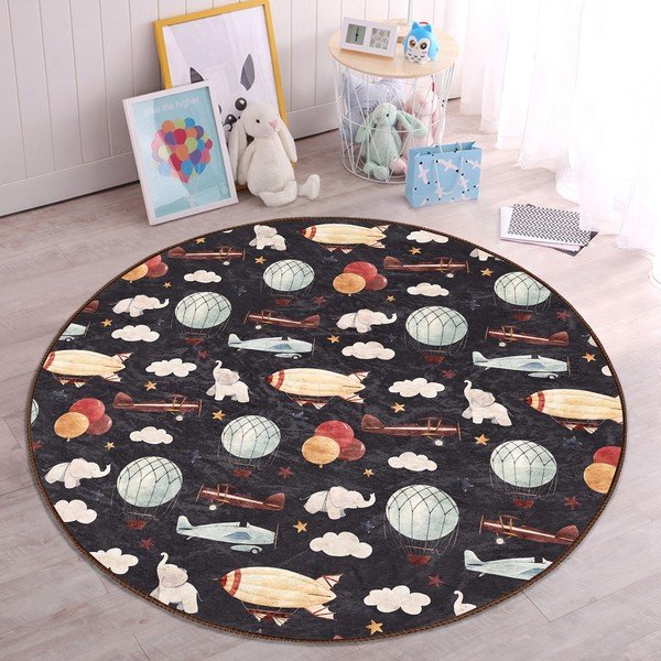 Bērnu paklājs ø 100 cm Comfort – Mila Home-image-2