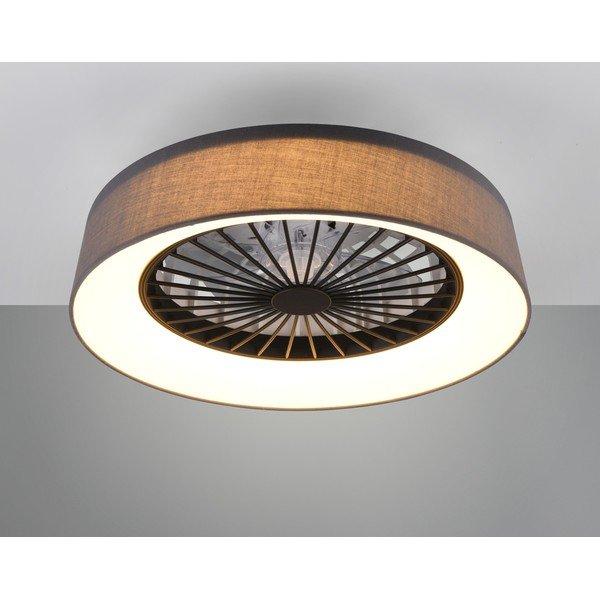 Pelēka LED griestu lampa Farsund – Reality-image-2