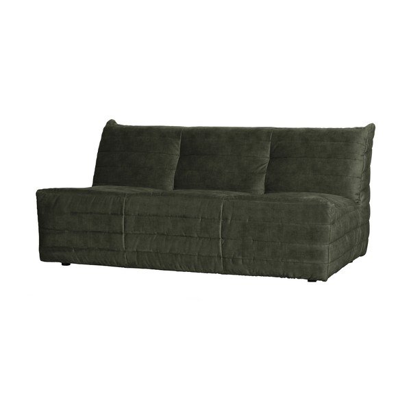 Zaļš samta dīvāns 160 cm Bag – WOOOD-image-2