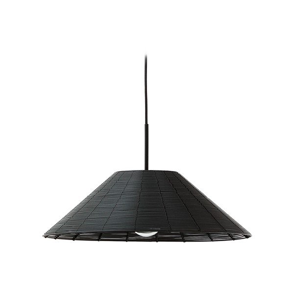 Melns abažūrs ø 50 cm Saranella – Kave Home