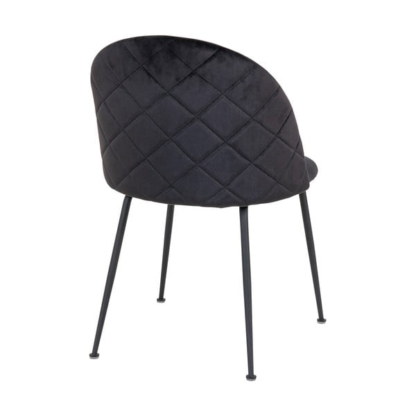 Melni samta pusdienu krēsli (2 gab.) Geneve – House Nordic-image-2
