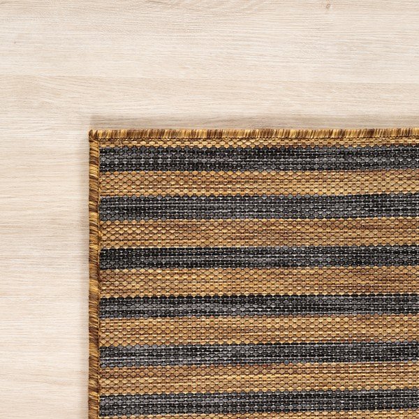 Melns/brūns iekštelpu un āra paklājs 200x290 cm Mira 1453 – Ayyildiz Carpets-image-2