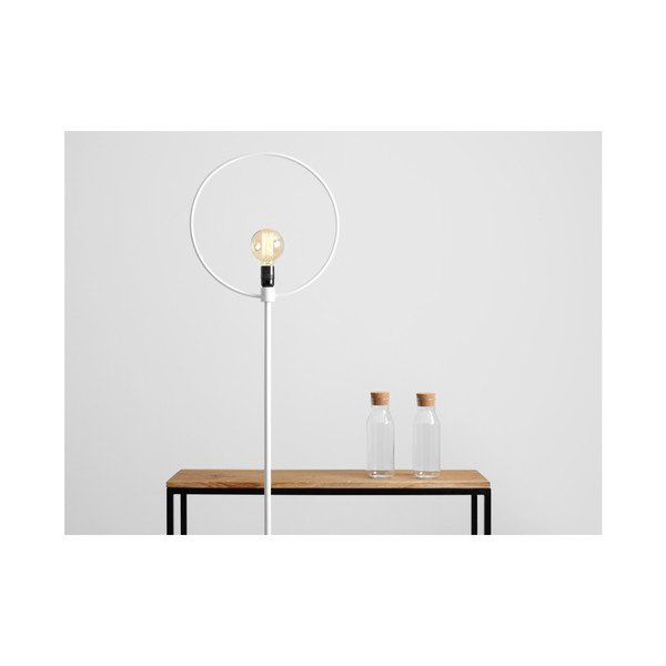 Balta grīdas lampa Custom Form Bullet-image-3