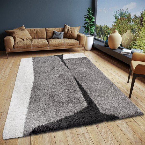 Pelēks paklājs 200x290 cm – Elle Decoration-image-1