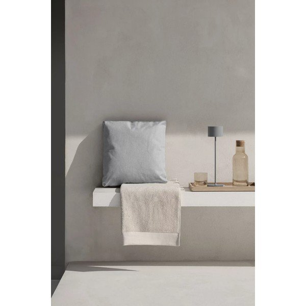 Krēmkrāsas frotē dvieļi (2 gab.) no organiskās kokvilnas  30x50 cm Riva – Blomus-image-1