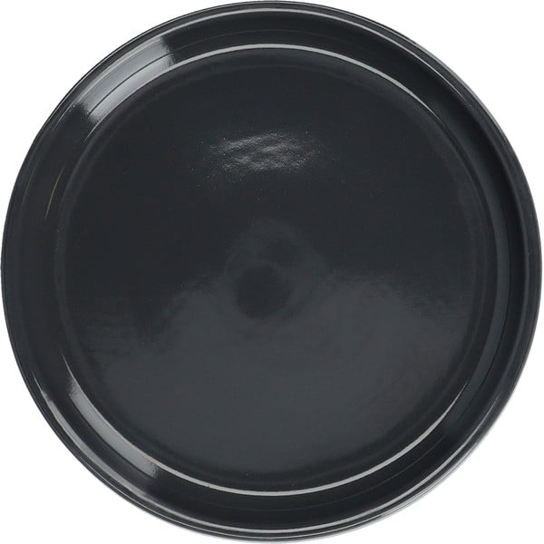 Tumši pelēks keramikas šķīvis Mikasa Serenity, ø 20 cm-image-2