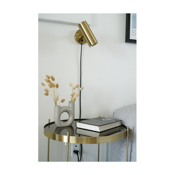 Zelta krāsas sienas lampa Paris – House Nordic-image-2