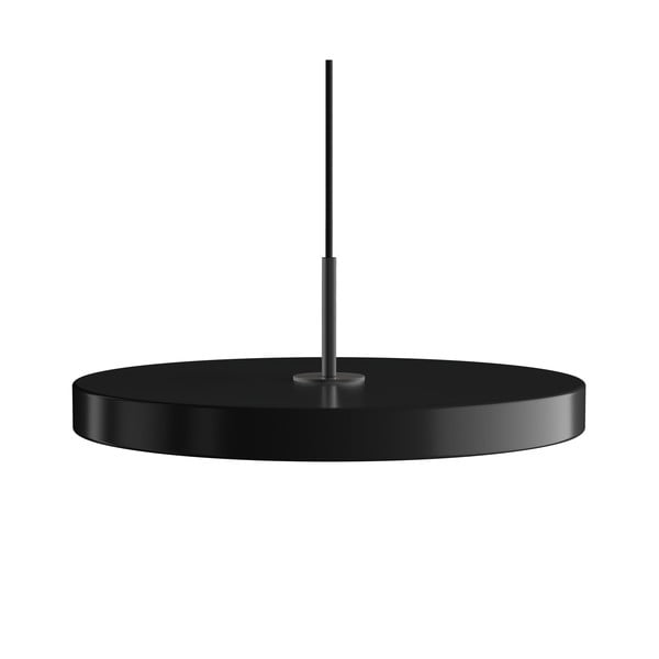 Melna LED piekaramā lampa ar metāla abažūru ø 43 cm Asteria Medium – UMAGE