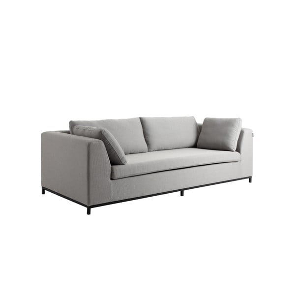 Custom Form Ambient trīsvietīgs dīvāns-guļamvieta pelēkā krāsā
