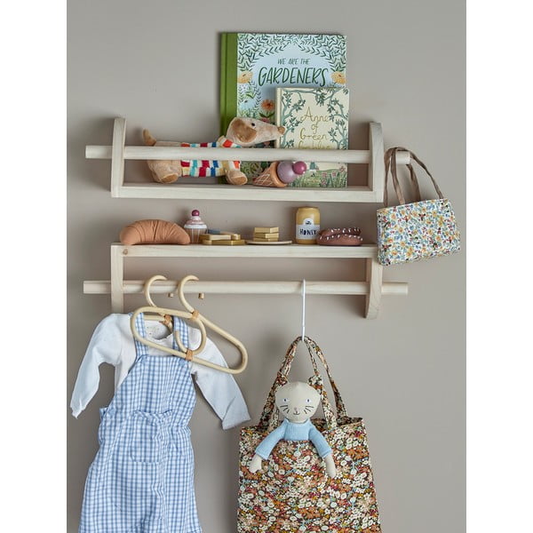 Dabīga toņa paulonijas masīvkoka bērnu drēbju pakaramais Mingus – Bloomingville Mini-image-4