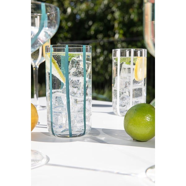 Glāzes (4 gab.) 450 ml Stripe – Ladelle-image-4