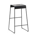 Melna metāla bāra taburete A-Stool – Zone