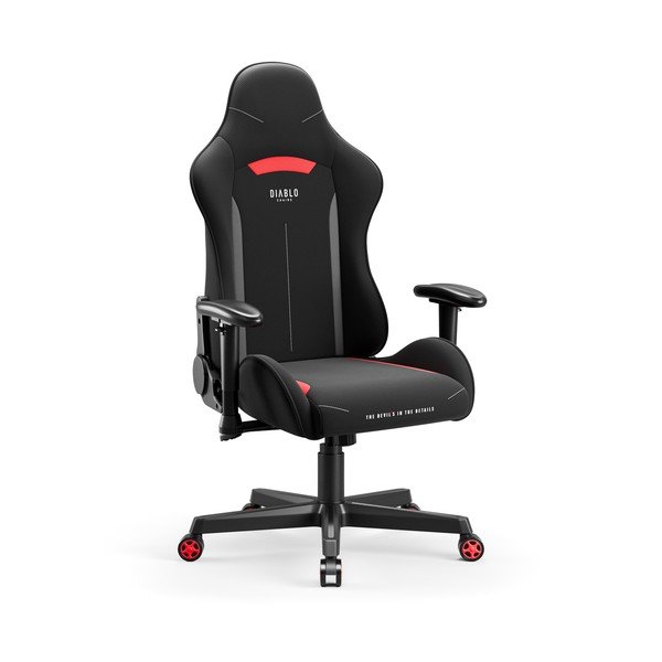 Melns geimeru krēsls X-Starter – Diablo Chairs