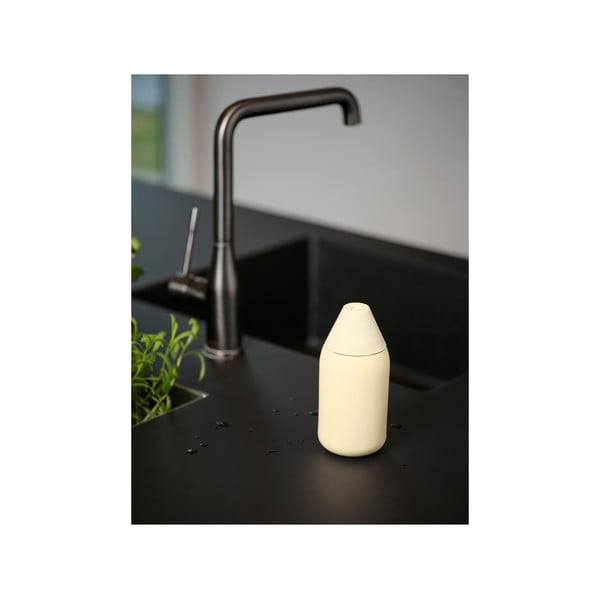 Gaiši dzeltens silikona ziepju dozators 300 ml Singles – Zone-image-3