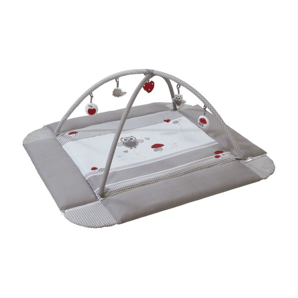 Pelēks bērnu rotaļu paklājiņš 75x85 cm Adam & Eule – Roba