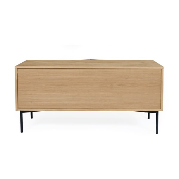 Brūna kumode no ozolkoka Woodman Flop, 65 x 120 cm-image-3