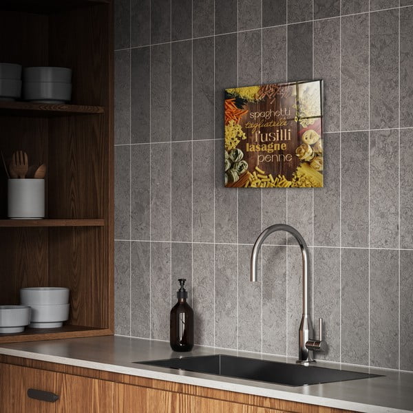 Stikla glezna 30x30 cm Pasta – Styler-image-1