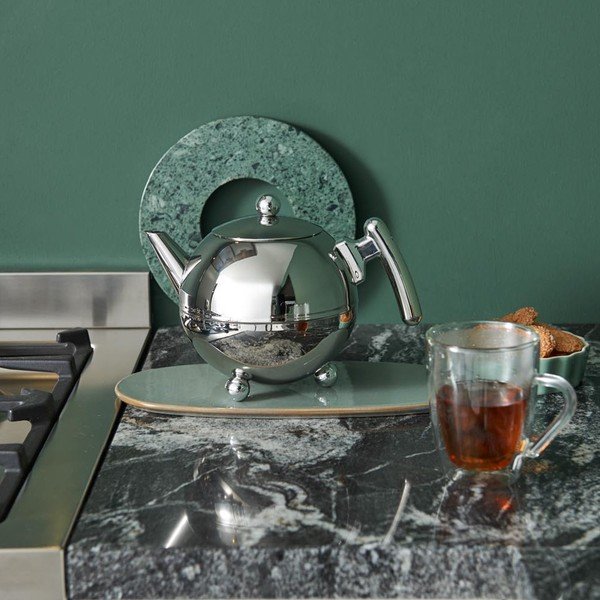 Sudraba krāsas nerūsējošā tērauda tējkanna 1,2 l Bella Ronde – Bredemeijer-image-1