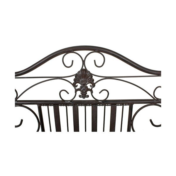 Melns metāla dārza sols Mangan – Garden Pleasure-image-3