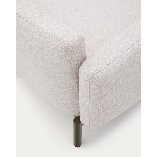 Gaiši pelēks dārza modulārais dīvāns 370 cm Sorells – Kave Home-image-2