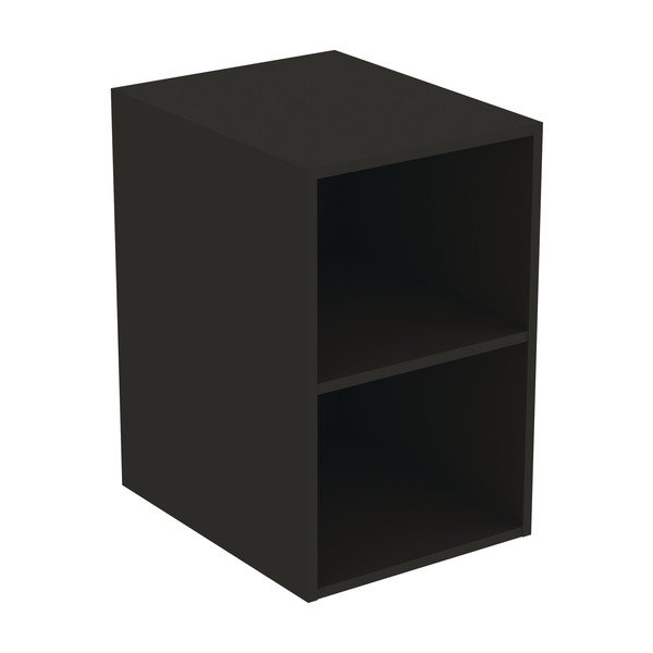 Antracīta pelēks zems/piekarams vannas istabas skapis 40x63 cm i.Life B – Ideal Standard-image-1