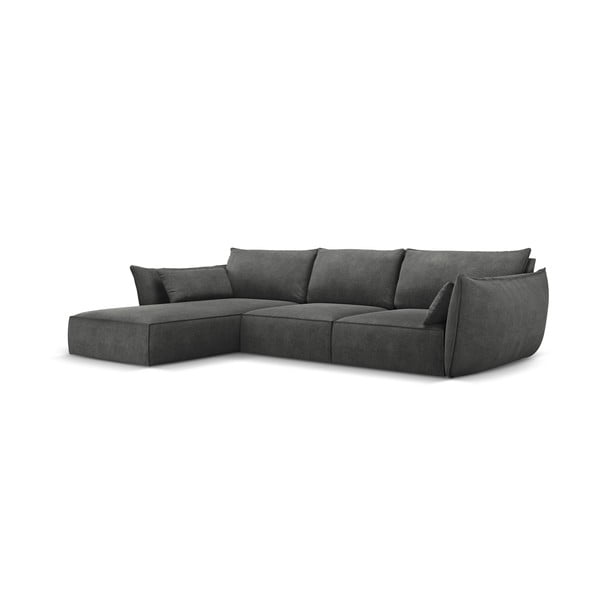 Pelēks stūra dīvāns (kreisais stūris) Vanda – Mazzini Sofas-image-2
