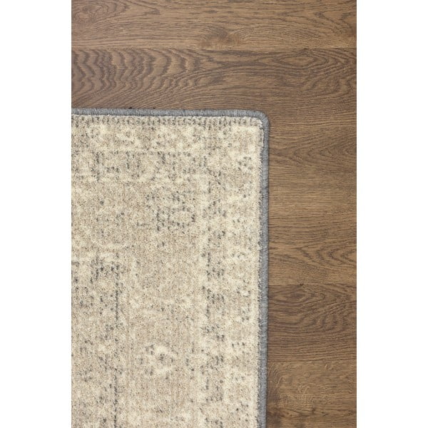 Bēšs vilnas paklājs 133x180 cm William – Agnella-image-3