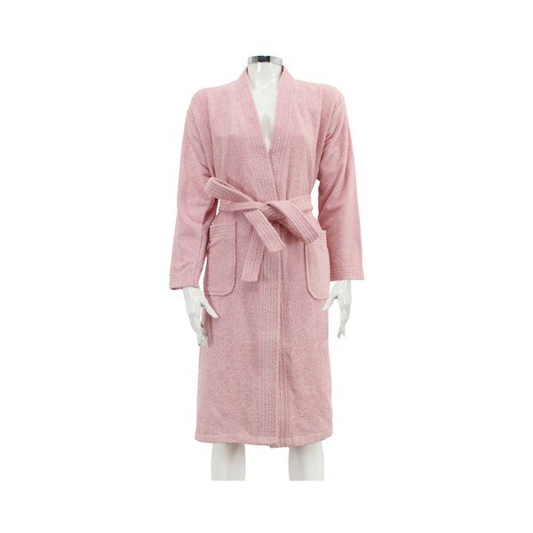 Sieviešu pūderrozā Foutastic peldmēteļi, 4 mm izmērs. S/M-image-1