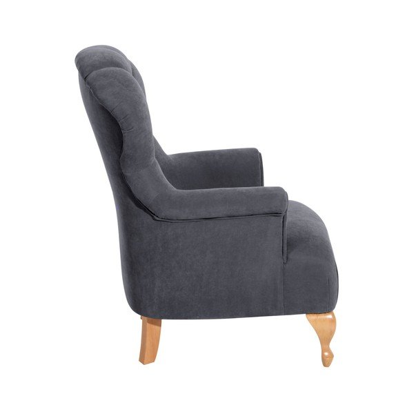 Antracīta krēsls Max Winzer Camilla Velor-image-1