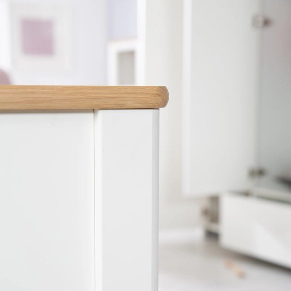 Balta bērnu gultiņa 70x140 cm Ava – Roba-image-4