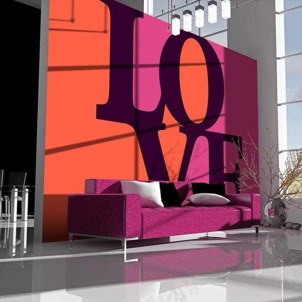 Lielformāta tapetes Artgeist Love Is in the Air, 200 x 154 cm-image-1