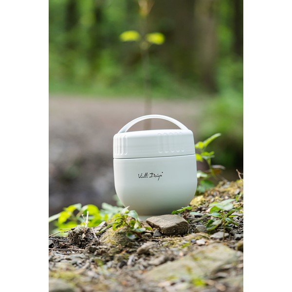 Balts nerūsējošā tērauda termoss pārtikai 680 ml Fuori – Vialli Design-image-4