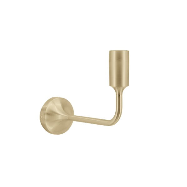 Misiņa krāsas metāla sienas lampa bez abažūra Santé – UMAGE