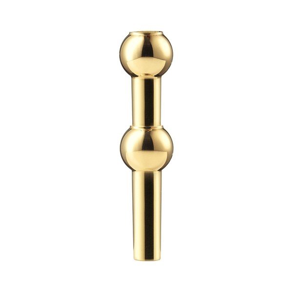 Misiņa krāsas metāla vāze (augstums 10 cm) Nagel – STOFF Nagel