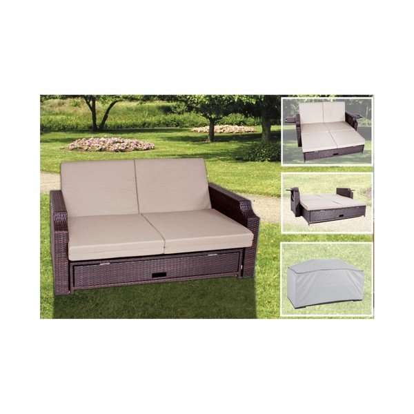 Dārza saliekamais sols ar uzglabāšanas vietu ADDU Monaco-image-4