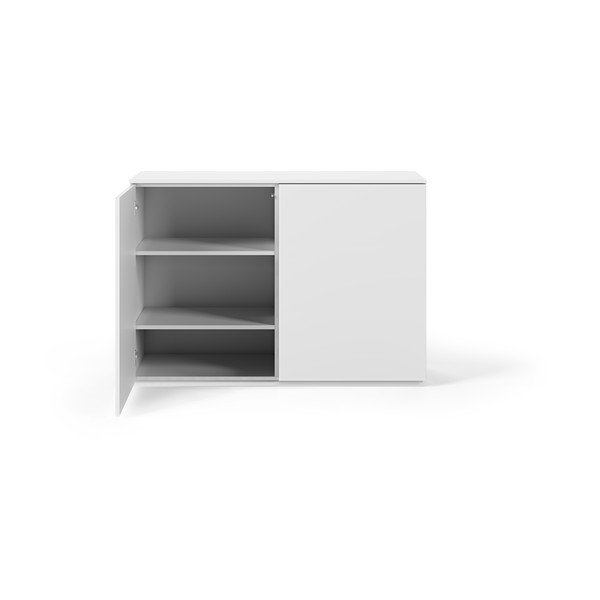 Balta kumode ar durvīm TemaHome Join, 120 x 84 cm-image-3