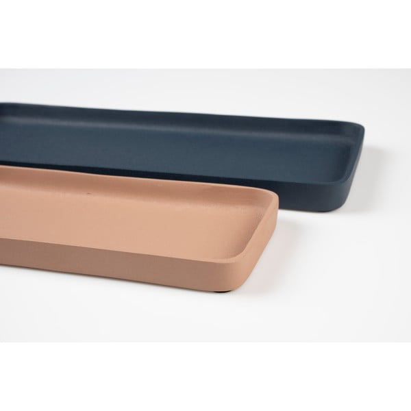 Metāla dekoratīvas paplātes (2 gab.) 15,5x39,5 cm Rebel – Zuiver-image-4