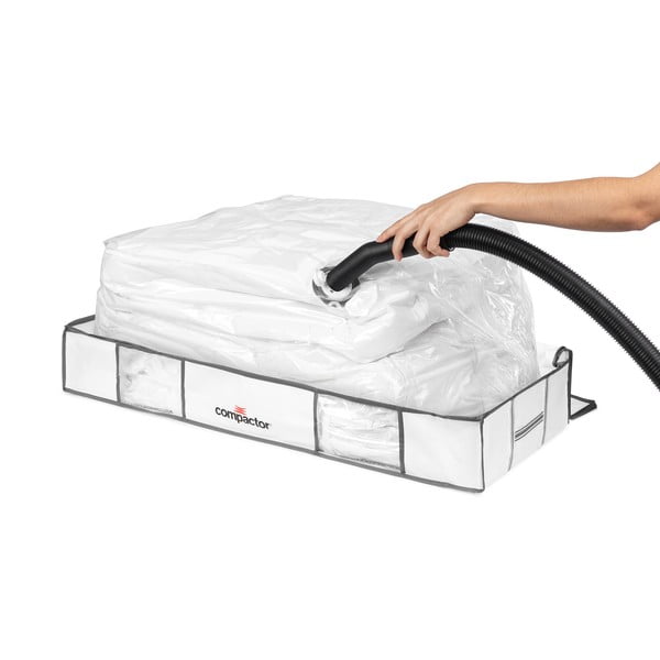 Vakuuma tekstila/plastmasas uzglabāšanas kaste zem gultas 105x45x15,5 cm Life – Compactor