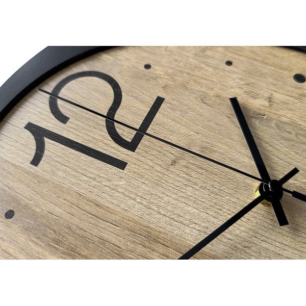 Sienas pulkstenis ø 36 cm Ezra – Styler-image-2