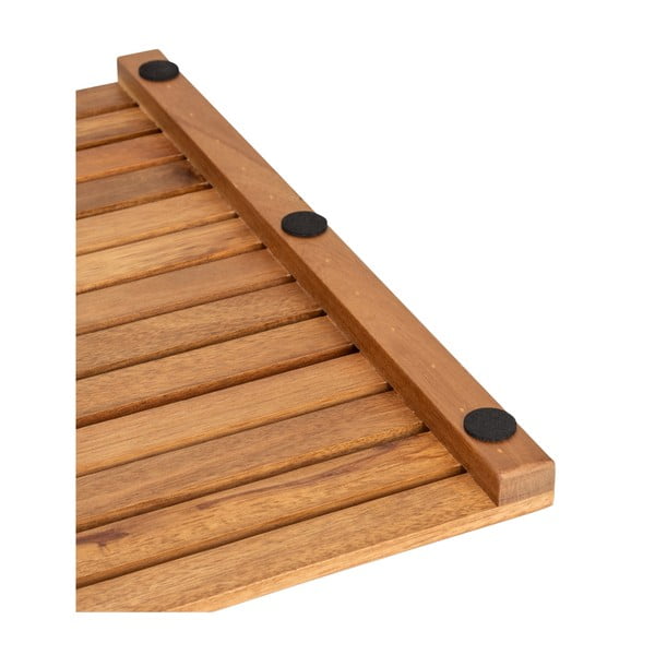 Dabīga toņa koka vannas istabas paklājiņš 40x60 cm Acacia – Wenko-image-2