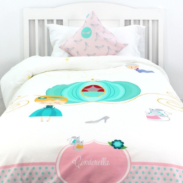 Kokvilnas segas pārvalks un spilvens Mr. Fox Pumpkin, 140 x 200 cm-image-2