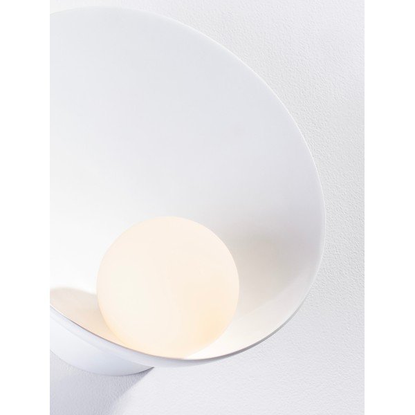 Matēti balta tērauda sienas lampa Minim – Nova Luce-image-3
