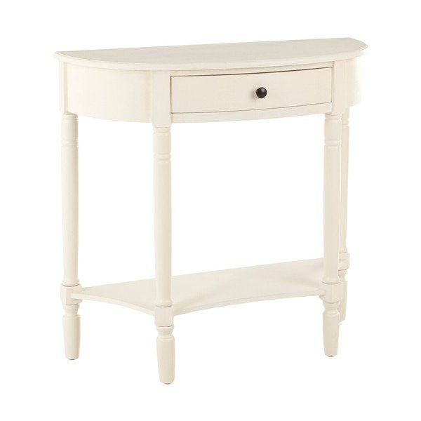 Balts priedes masīvkoka konsoles galds 33x81 cm Heritage – Premier Housewares