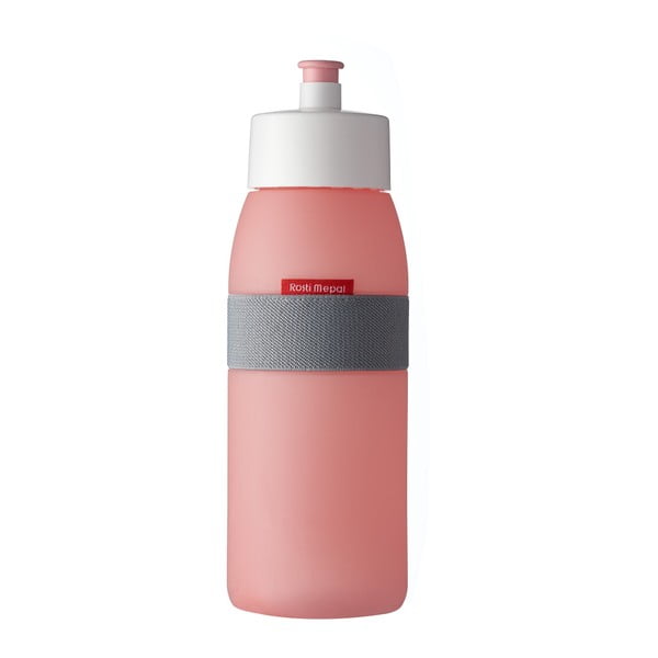 Rozā ūdens pudele Rosti Mepal Ellipse Sports, 500 ml